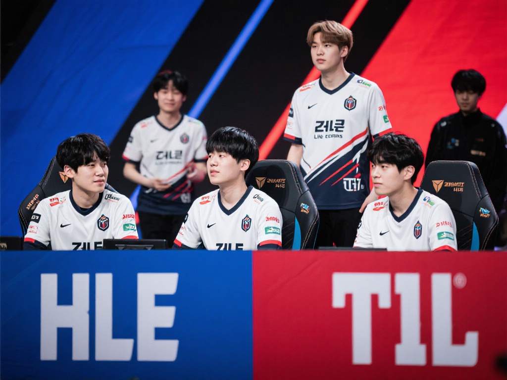 截图预测HLE对阵T1:最后的MSI门票争夺战 HLE(Hanwha Life Espo