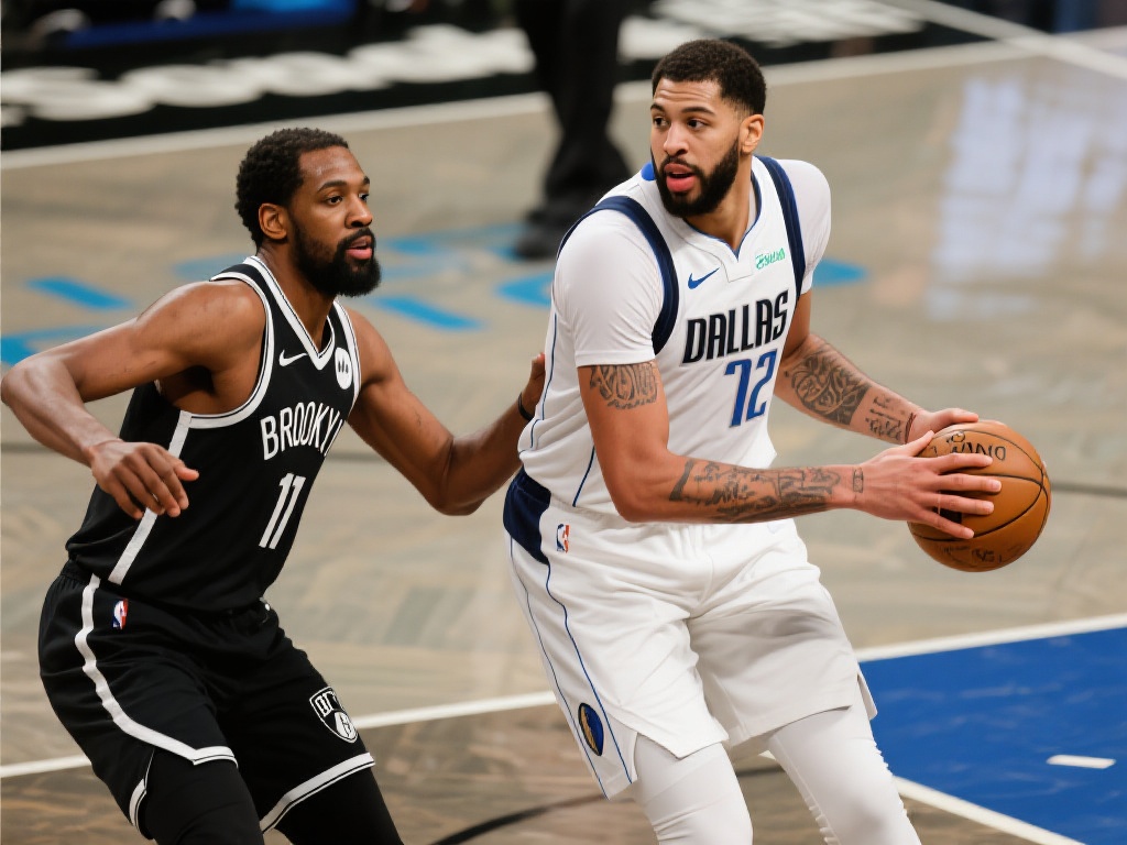 浓眉哥数据全面 独行侠惜败篮网难止连败 浓眉哥在此次比赛中斩获了12分、7个篮板