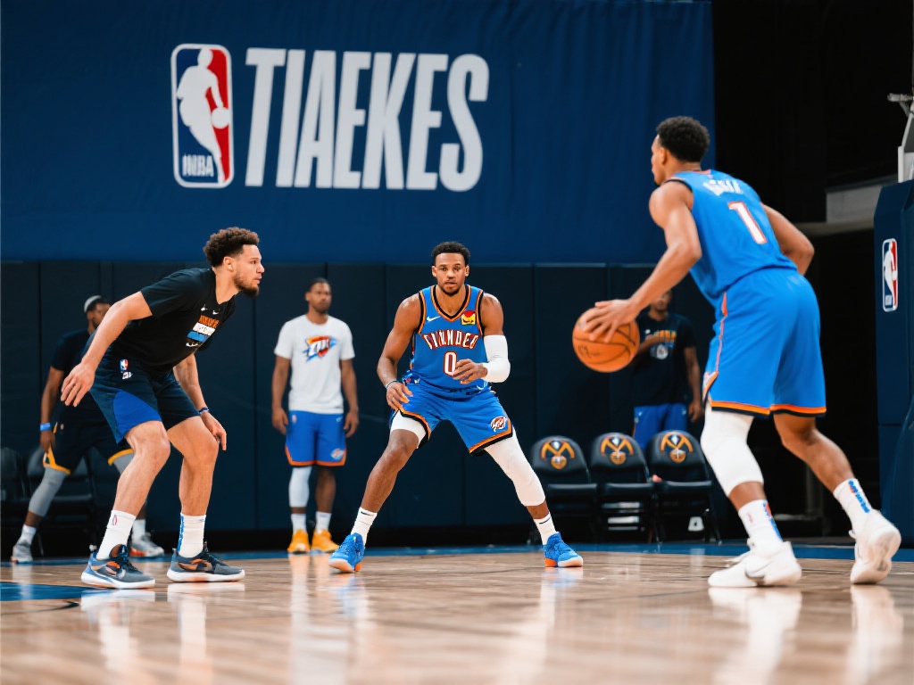 雷霆全力备战!球员训练照提前预热明日G1 季后赛的气氛日益浓烈,每支队伍都在为迈向