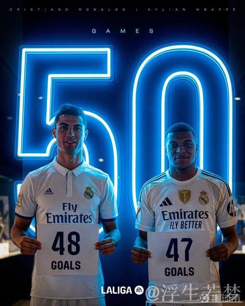 姆巴佩西甲前50场攻入47球,仅次于C罗的48球历史纪录 姆巴佩西甲前50场攻入47球,仅次于C罗的48球历史纪录